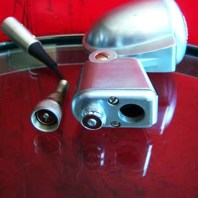 Vintage 1950's Turner S22D / 22D microphone modified dynamic w period cable High Z harp mic 33D image 11