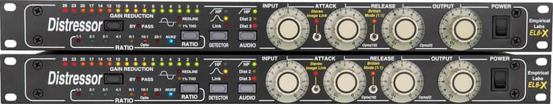 Empirical Labs EL8-XS Distressor Stereo Pair with British Mode and Image Link image 1