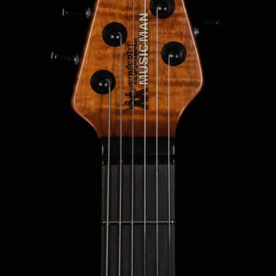 Ernie Ball Music Man Jason Richardson 6-string Cutlass Natural Buckeye Burl Black Burst - S03968-7.10 lbs image 5