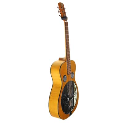 Epiphone Dobro Hound Dog Deluxe Round Neck Resonator with Case image 4