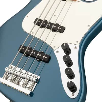 Sadowsky MetroLine 21-Fret Vintage J/J Bass-Red Alder Body-5 String-Solid Dark Lake Placid Blue Metallic High Polish image 5