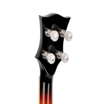 Gold Tone OB-2AT Mastertone Mahogany Neck Archtop Bowtie Banjo with Hard Case image 10