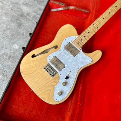 MIJ Fender 72 Telecaster Thinline maple 2019 original Japan TL-72 image 5