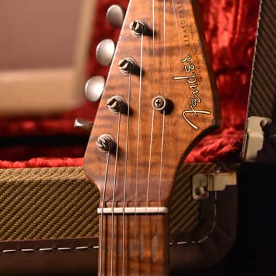 Fender Custom Shop Masterbuilt 55 heavy relic Jason Smith 2023 - Tobacco sunburst image 5