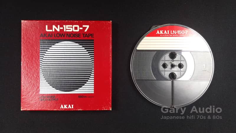 Akai LN-150-7 Low Noise 7 Inch / 18 cm 550 meter Reel-to-Reel Tape image 1