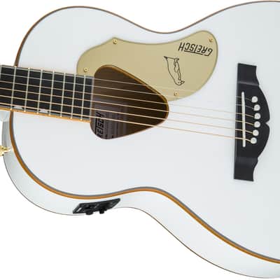 Gretsch G5021WPE Rancher Penguin Parlor Acoustic/Electric, Fishman Pickup System - White image 4