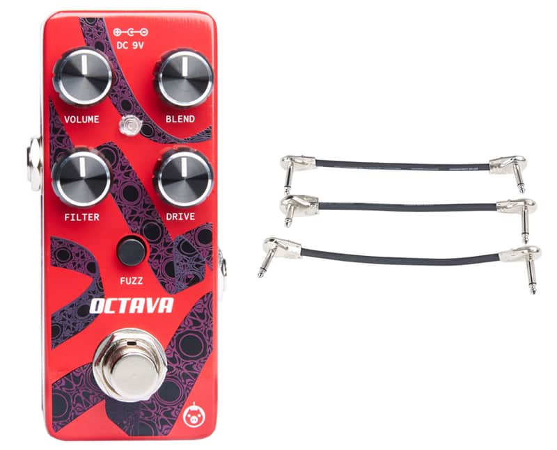 Pigtronix Octava Micro V2 + Gator Patch Cable 3 Pack image 1