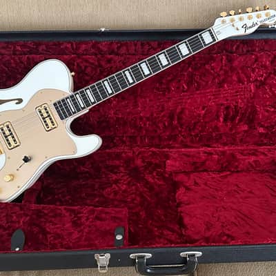 Fender Telecaster Thinline Super Deluxe 2012 - Olympic White image 1