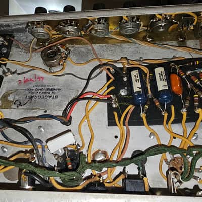 Fender 1968 Drip Edge Bandmaster Tube Amp image 14