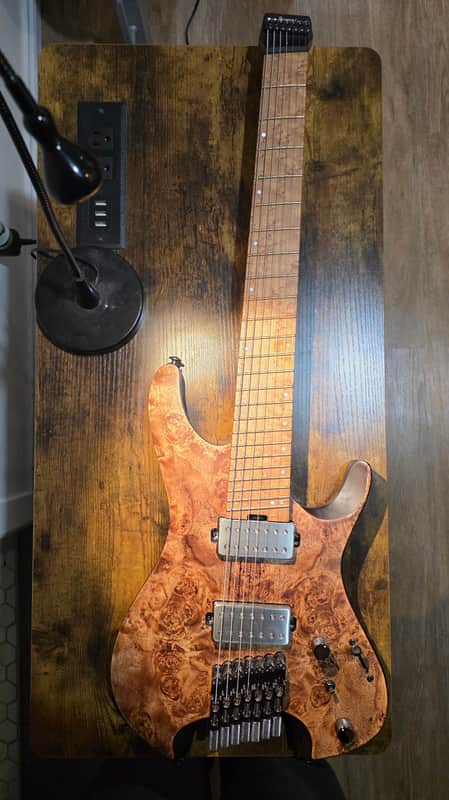 Ibanez QX527PB-ABS Quest Standard 7-String 2021 - Present - Antique Brown Stained image 1