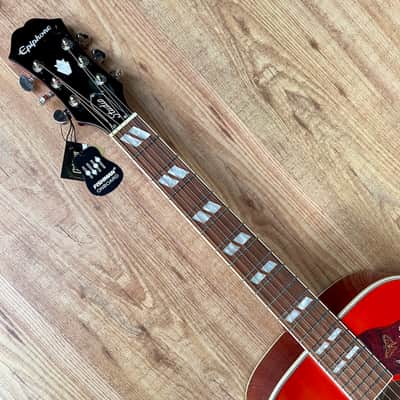 Epiphone Hummingbird Studio Cherry Sunburst image 9