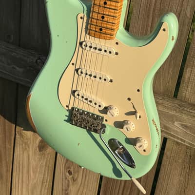 Fender Custom Shop '56 Reissue Stratocaster Relic AAA Flame Maple Neck image 6
