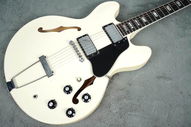 1972 Gibson ES-335 TD Special Custom Colour WHITE Nr. MINT! + OHSC + Tags RARE