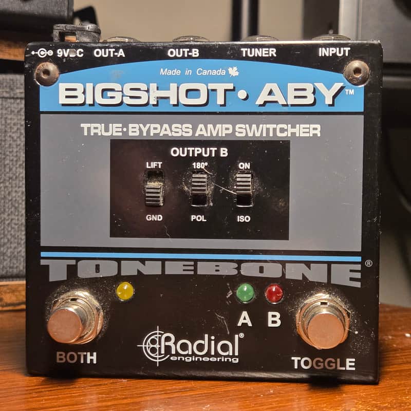 Radial Bigshot ABY True-Bypass Amp Switcher V2
