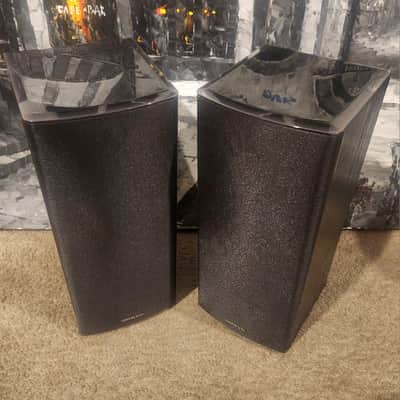 Onkyo Onkyo SKF-590N, SKC-590N Speaker Set 90s  - Black wood image 2