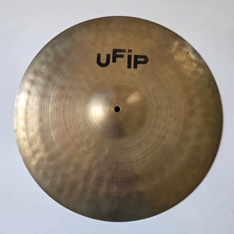 UFIP 20" Solid Ride 2528g Vintage Italian Rotocasting Ride Cymbal image 1