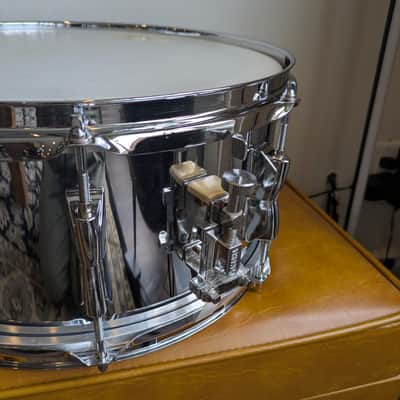 Yamaha 6.5"x14" Steel Snare 1990s image 7