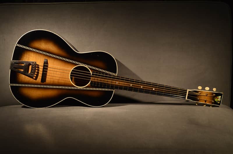 B& J (Buegeleisen and Jacobson) N.Y.  "The Serenader" 1930's-1960's  Acoustic Guitar image 1