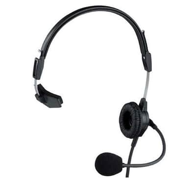 Telex PH-44A5 Dual-Sided Intercom Headset with 6' Cable & A5F Connector, 300Hz-15kHz Headphones Frequency, 150Ohms Headphones & 200Ohms Mic Impedance image 2