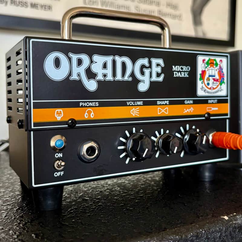 Orange Micro Dark 20-Watt Guitar Amp Head 2015 - Present Black image 1