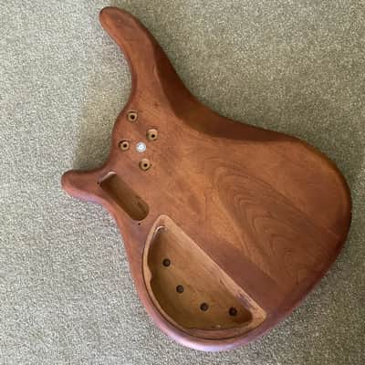 5 String Bass Mahogany Wood Body image 10