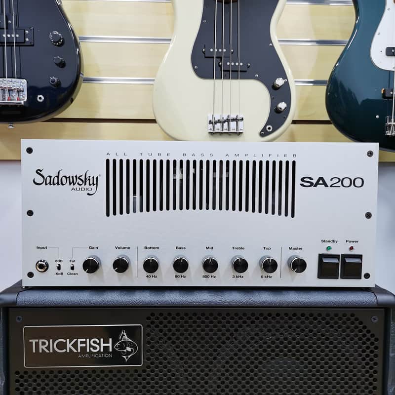 Sadowsky Audio SA200 bass tube amp head limited run Tung-Sol Reissue upgraded image 1