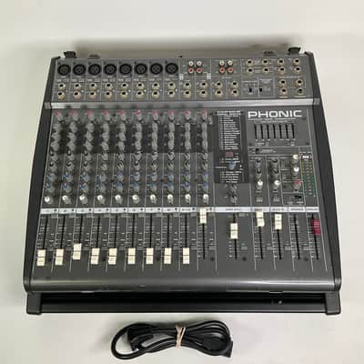 Phonic Powerpod 1860 Plus Powered Mixer 12 Channel Tested Works image 1