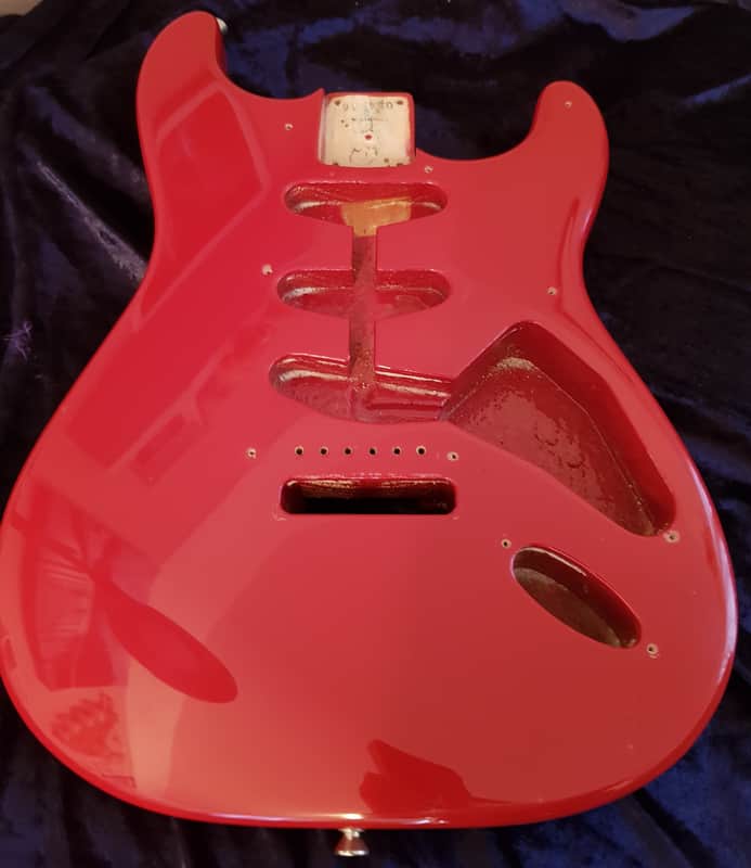 Fender Stratocaster 2000 2015 - Dakota Red, Owned and played on stage by Frank Stallone image 1