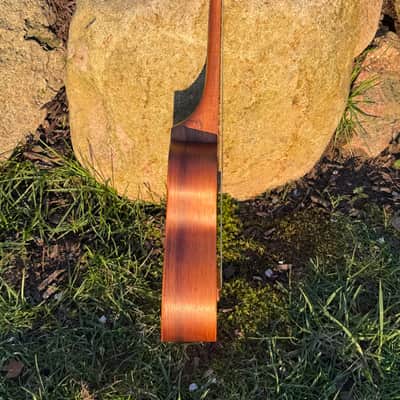 Vintage 1950s–Early 1960s Kamaka Gold Label Solid Hawaiian Koa Soprano Ukulele – All Original, Original Finish, Rich Patina, Family Hawaii Provenance image 4