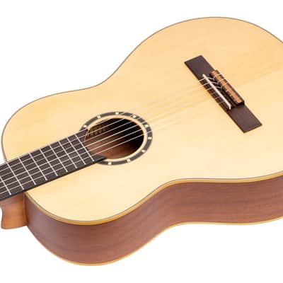 Ortega R121L Family Series 4/4 Classical Guitar 6 String Lefty - Mahogany Natural + Gigbag image 10
