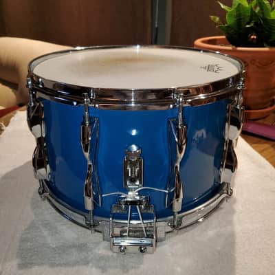 Yamaha Recording Custom SD-098 14" x 8" 1989 - Cobalt Blue image 9