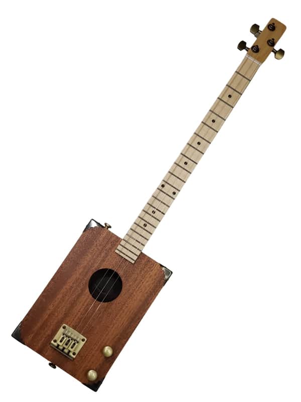 CIGAR BOX GUITAR - 3 String 24" Scale image 1