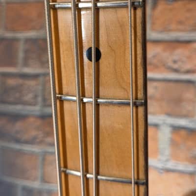 Vintage 1978 Fender Precision Bass Maple Fretboard Refinished Natural w/ OHSC image 5