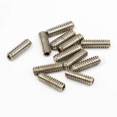 (Pack of 12) Genuine Fender '51 P Bass Bridge Saddle Height Adjustment Screws image 2