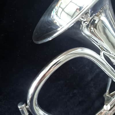 Couesnon Bb flugelhorn Made in France Giardinelli mouthpiece case GAMONBRASS image 10