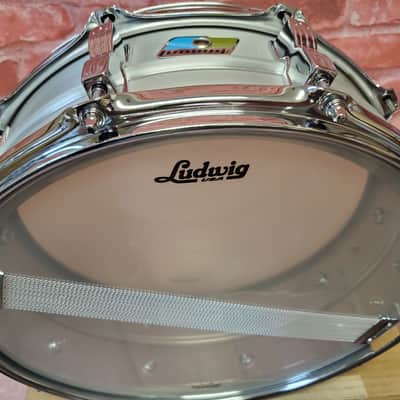 Ludwig *Pre-Order* Acrolite 5x14" Aluminum Brushed 10-Lug Snare Drum w/Twin Bowtie Lugs | NEW | Made in the USA | Special Order | Authorized Dealer image 6
