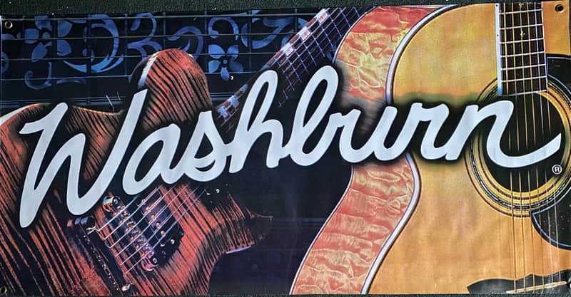 Washburn Dealer Banner for Washburn Guitars image 1