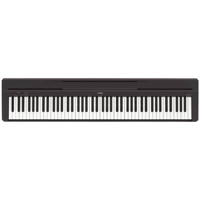 Yamaha P-45 88-Key Digital Piano with Pedal and Music Rest - Black