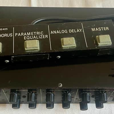 Ibanez UE400 Multi-Effects Rack with Foot Controller 1980s - Black image 2