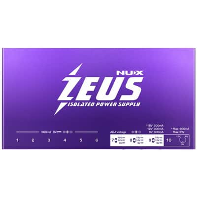 Nux Nip-z10 Zeus Guitar Pedal Power Supply, Support Small Business & Buy It Here ! image 1