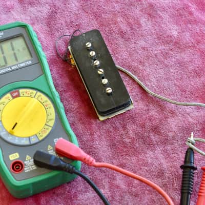 Vintage 1956 Gibson P-90 P90 Pickup 8.01k Soapbar Les Paul Goldtop Custom image 2