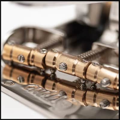 COUNTRY TONE! 2 Arm Pedal Steel Certano T-Bender fits Telecaster, B&G Bender EZ Bolt-On Bridge In Chrome image 7