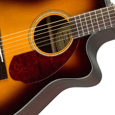 Fender CC-140SCE Concert Acoustic-Electric Sunburst w/Hard Case image 5