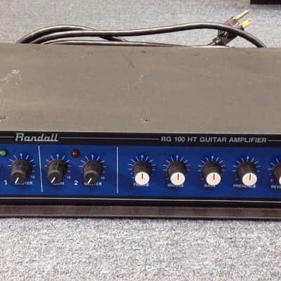 Randall RG100HT Guitar Amplifier Solid State Rack Mount Unit w/ Footswitch image 6