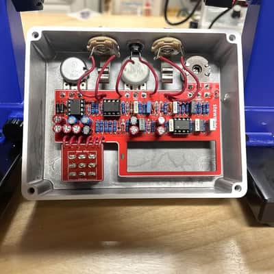 StewMac Ghost Drive Overdrive Pedal DIY Build Your Own Kit, With Bare Enclosure, Based on Klon Centaur (12254) image 3