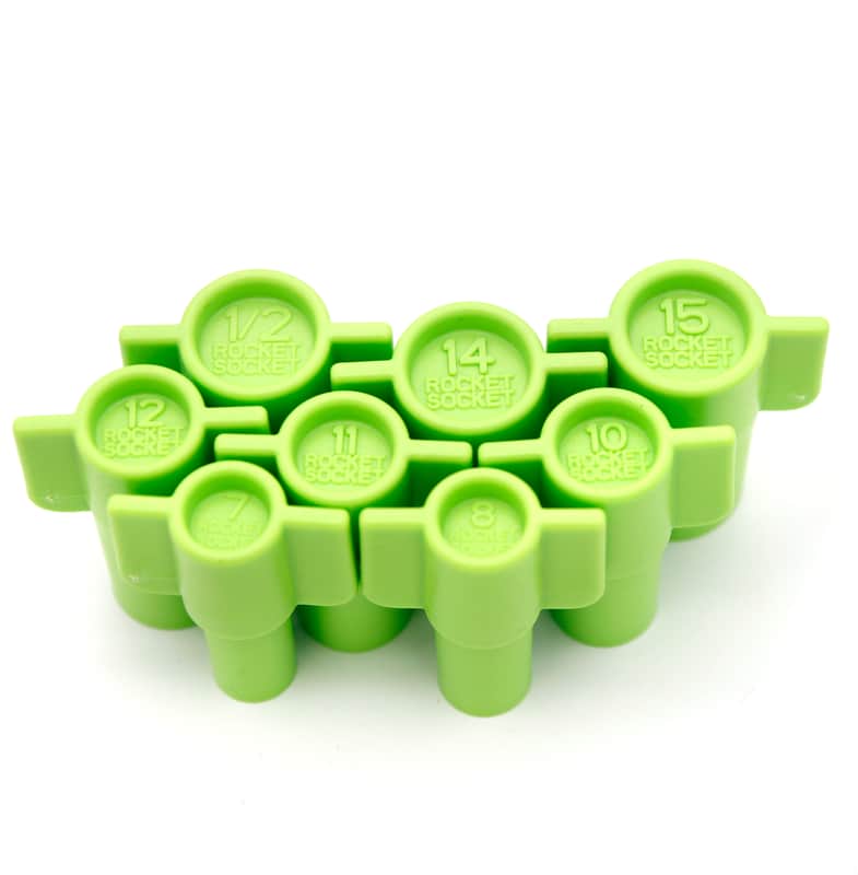 Pepers' Pedals Rocket Sockets Plastic Nut Drivers for Guitars and DIY Pedals image 1