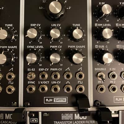 AJH Minimod VCO Voltage Controlled Oscillator - Transistor Core - Eurorack - Black image 1
