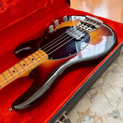 1979 Music Man StingRay Bass Sunburst w/OSHC image 5