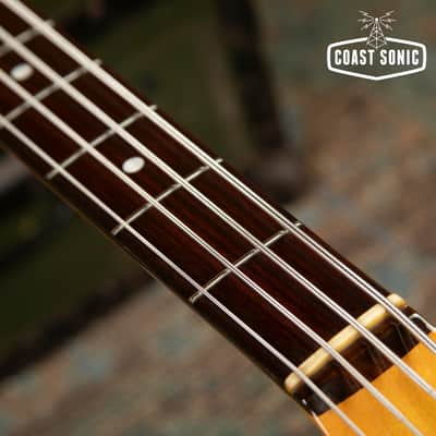 1998 CIJ Fender '69 Competition Mustang Bass Reissue MB-SD/CO Seymour Duncan image 12