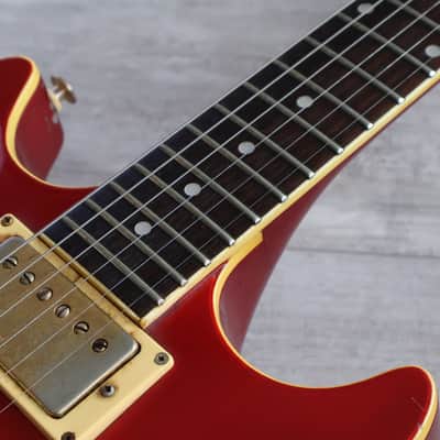 1982 Ibanez Japan AR100 Artist Double Cutaway (Fire Red) image 7